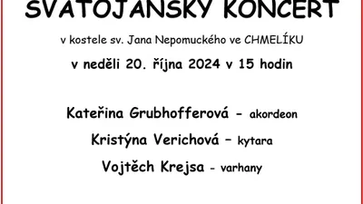 Svatojánský koncert - Chmelík